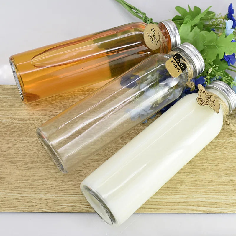 Best-selling Cheap180ml Fruit Juice Glass Container Drinking Bottles with the Free Provided Sample and Acceptable OEM or ODM