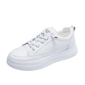 New Solid Colour Mesh Breathable Women's Trainers Thick Bottom Increase Comfortable Non-slip Ladies's Casual Sports Shoes