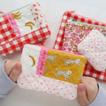 Hot Sale Eco-Friendly Canvas Customized Logo Vintage Zipper Closure Cute Makeup Travel Organizer Pouch for Women