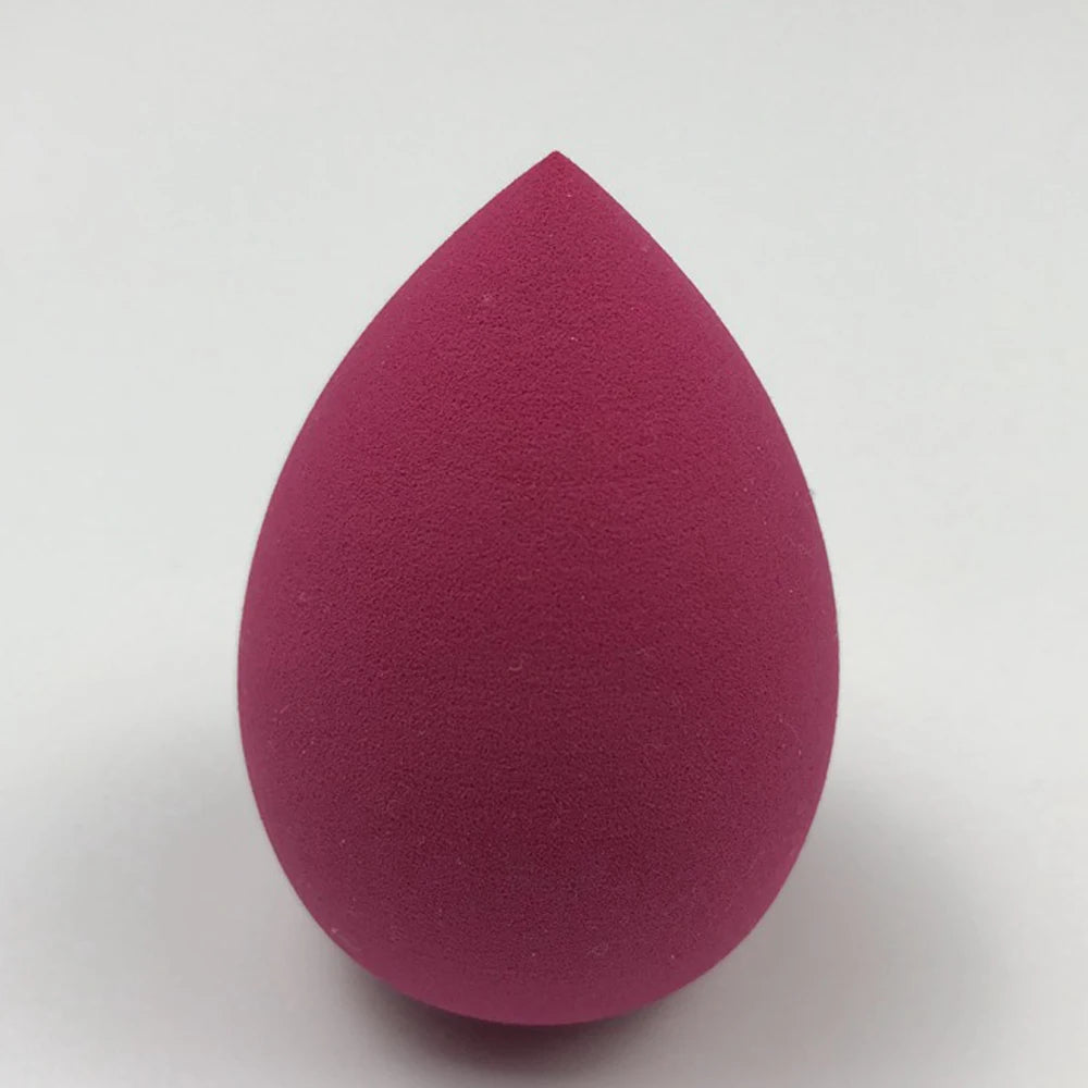 Custom Logo Washable Latex-free Waterdrop Shape Beauty Makeup Powder Puff Sponge for Foundation Liquid Cream Application on Face
