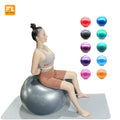 FULI PVC Yoga Balance Ball Anti-Burst No-Slip Quick Foot Pump Essential Accessory for Exercise Pilates Fitness Equipment