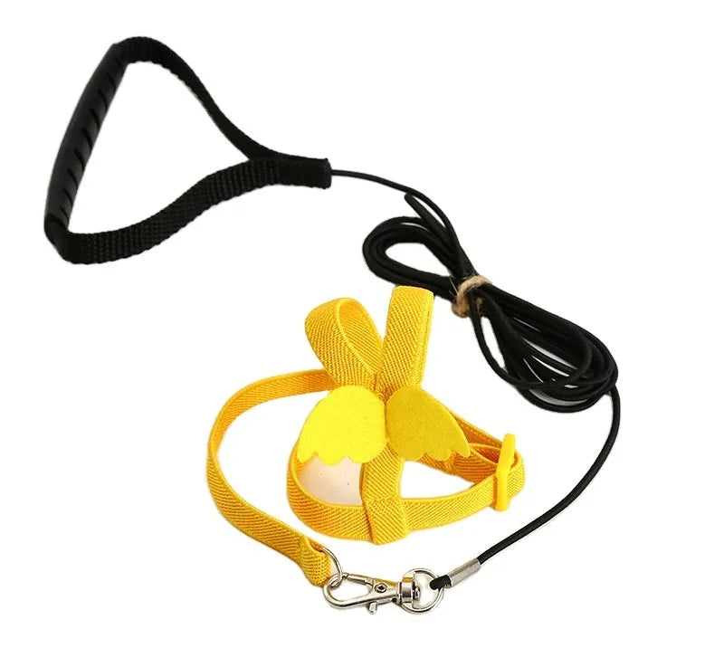 Wholesale Bird Harness and Leash Parrot Adjustable Outdoor Flying Training Rope with Buckle for Lovebird Cockatiel Macaw Budgie