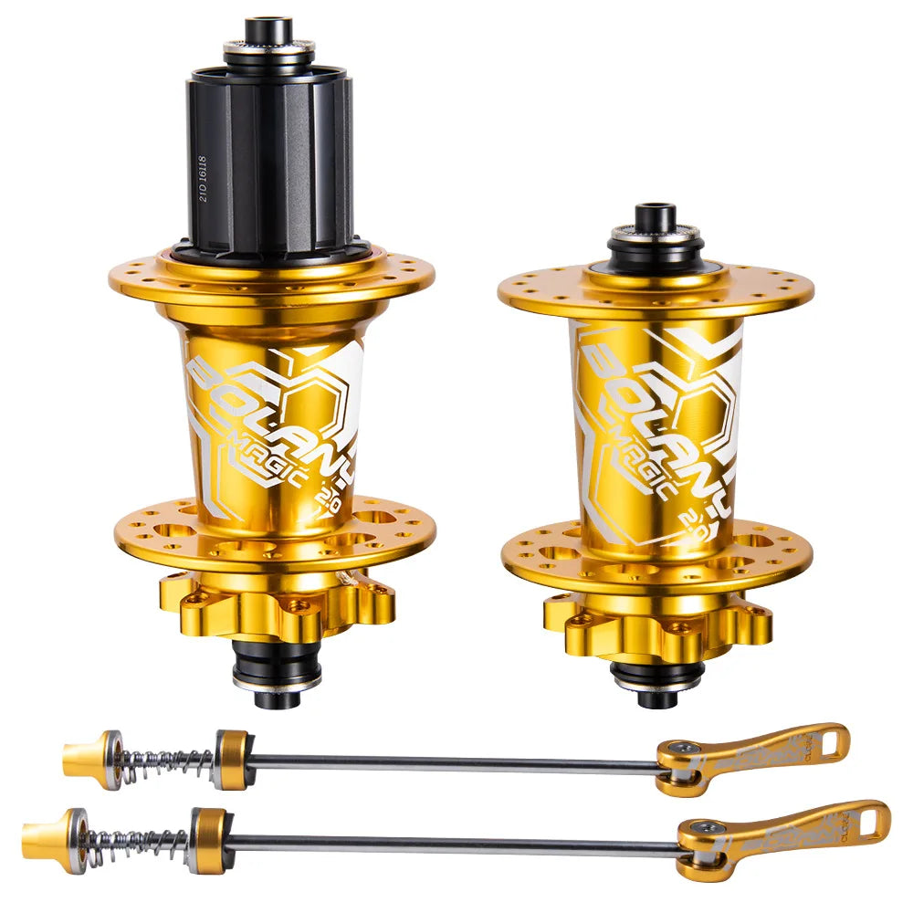 Bolany MTB Road Bike Hub 32 Holes Bicycle Axle Wheel Hub Cycle Hubs Front & Rear 1pair Compatible With 8-11 Speed Bicycle Parts
