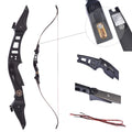 Little Prince 60" Takedown Recurve Bow 20-50lbs Draw Weight ILF Compatible for Hunting & Target Practice