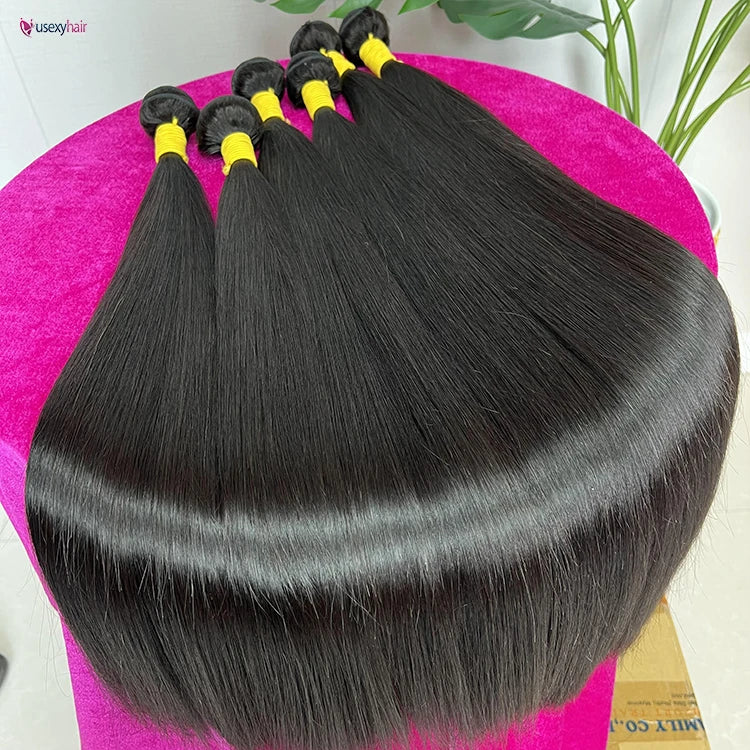 Wholesale Cambodian Cuticle Aligned Hair Vendors Peruvian Hair Weave Bundles Virgin Raw Vietnam Bone Straight Human Hair Bundle MegaBDM