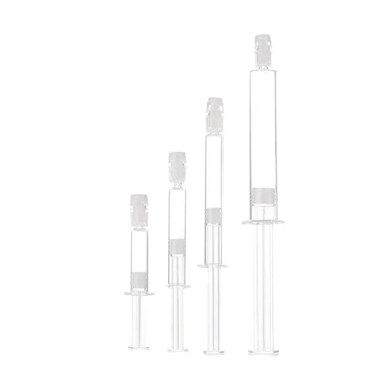 1/2/3/5/10ml Plastic Water-Light Needle Tube with Press Pump for Eye Cream for & Skin Care Serum Storage
