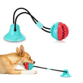 Wholesale New Lovely Silicon Rubber Slow Feed Slow Down Eating Dog Chew Toothbrush Teeth Cleaning Toys