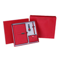 Huatong Printing LOGO 2025 Hardcover Line Journal Box Sets A5 Diary Planner Journal Notebook Gift Set With Pen Cup Packing