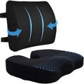 Wholesale Seat Cushion Lumbar Support Pillow for Office Chair Memory Foam Chair Cushion for Sciatica