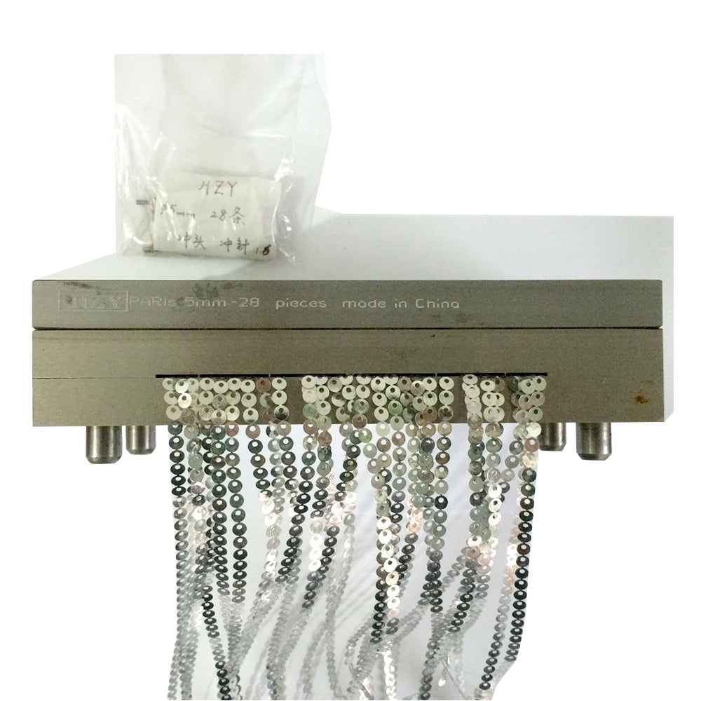 100%orignal HZY 5mm Sequin Mould HZY Sequin Die Best Quality Sequin Sequence Cutting Die From China