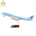 Factory Scale Toy 747-8 Boeing 1/150 Resin Airplane Model 47cm Business Gift