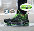 JIANKUN Anti-smash Anti-puncture Lightweight Safety Shoes Steel Toe Non-slip Comfortable Work Boots for Men & Women Construction