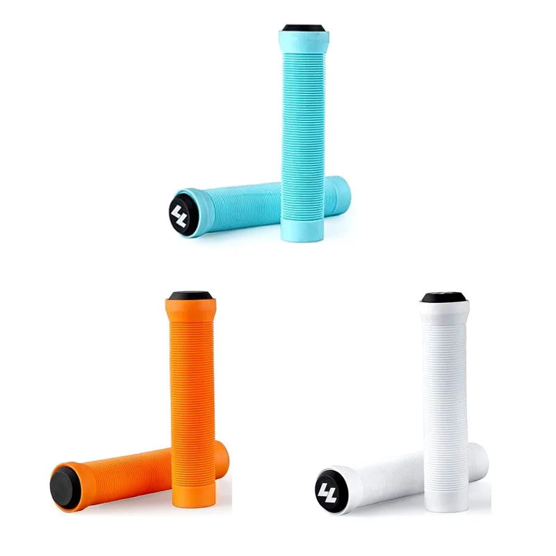 Huoli Scooter 30A Super Soft Rubber Pro Stunt Scooter Grips Flangeless BMX Bike & Kids' Bikes Handlebar End Plugs MegaBDM