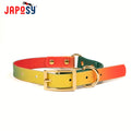 Hot Selling Custom Logo PVC Dog Collar Leash Harness Set Luxury Solid Pattern Nylon Waterproof Hunting Gear Factory Wholesale