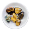 Huiying New Factory Price Natural Polished Cheap tiger eye Piece Tumbled Stone Crafts