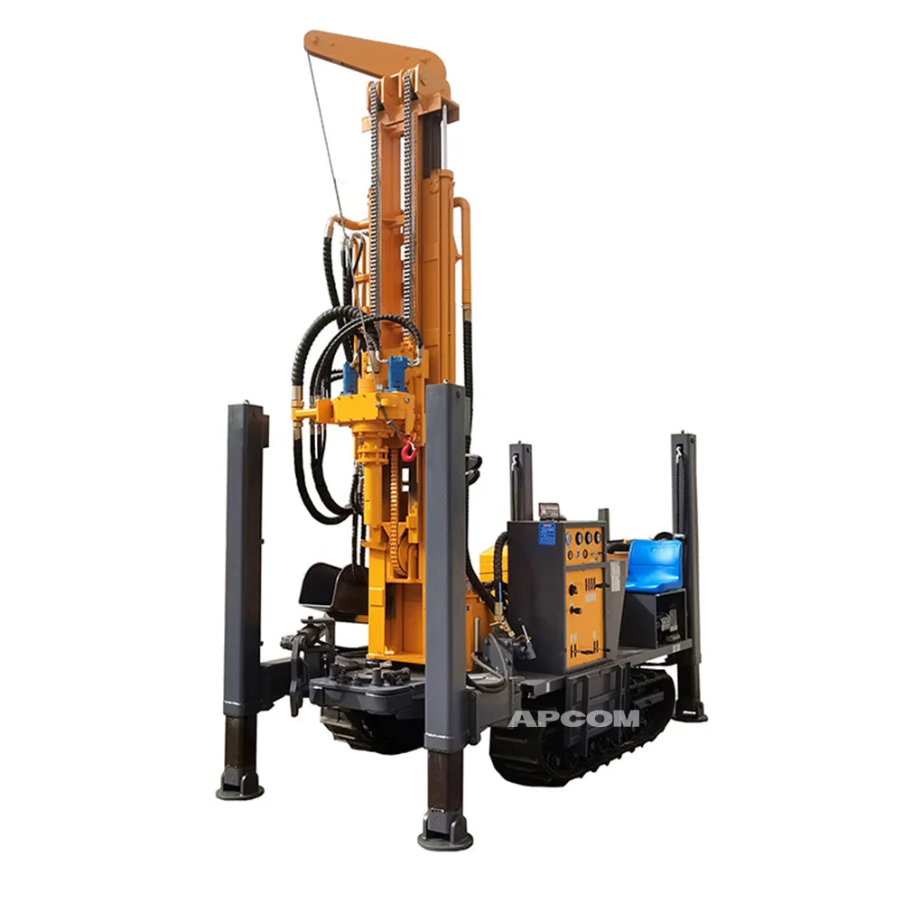 200metre 200m Water Well Drill Rigs APCOM ZG200 200 Meter m Metre Water Well Drilling Rig for Water Well Machine