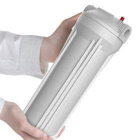 10-inch 30 Bar Korean Rainwater Pipe Filter System High Flow Manual Plastic Water Pressure Tested OEM Available