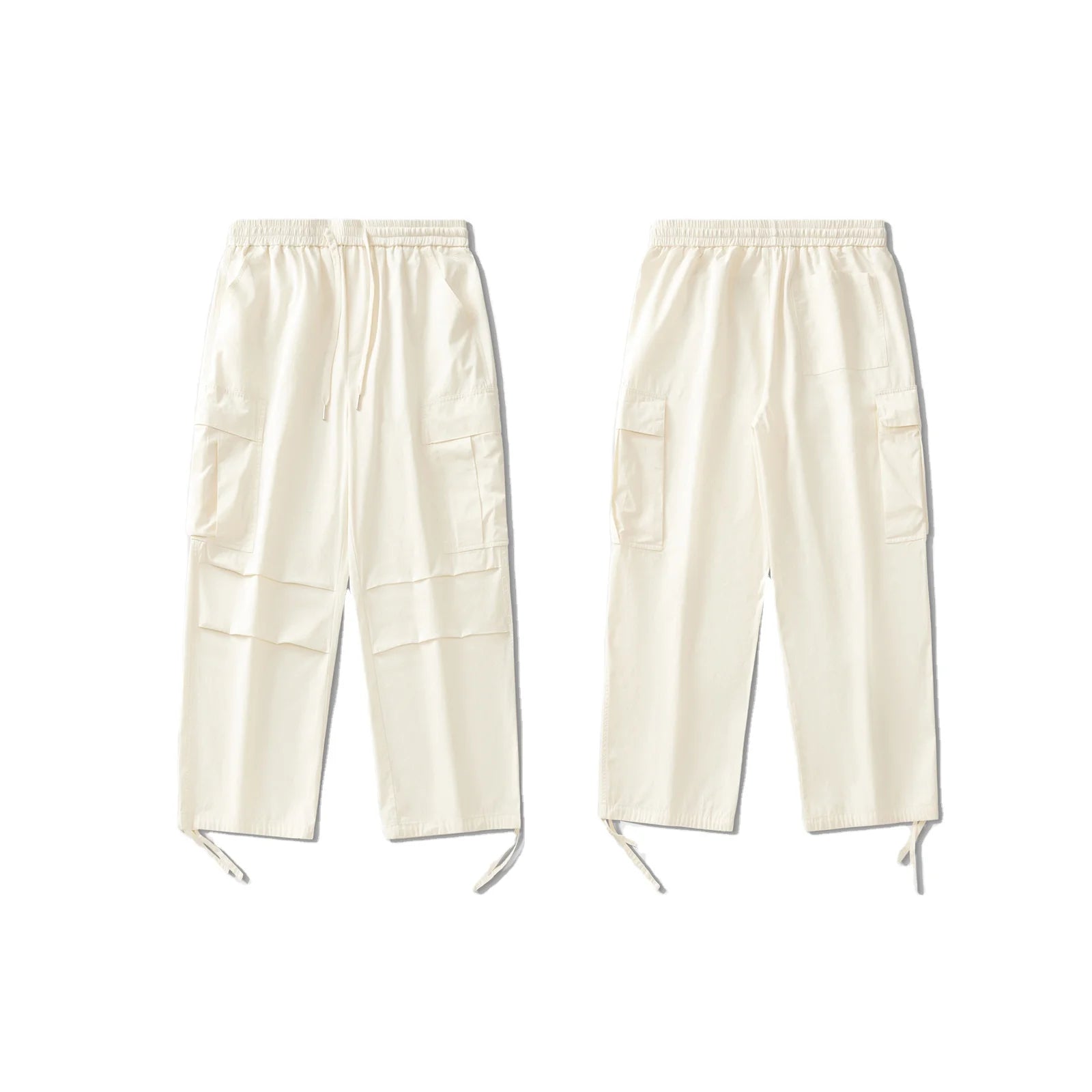 2023 Factory Direct Sale Cargo Sweatpants Quality Blank Sweatpants Beige Color Cotton Sweatpants