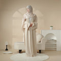 Manufacturer's Classic Abaya Modest Dresses for Women Dubai Traditional Muslim Clothing Plus Size Anti-Static Seamless Spring