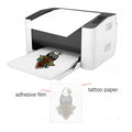 A.DSon A4 Size Temporary Clear Water Transfer Slide Decal Tattoo Paper for DIY Design Compatible with Inkjet & Laser Printers