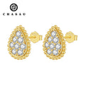 Original Design New Style 925 Sterling Silver 2.5mm 0.06 Carat Little Drops Moissanite Earrings Studs for Men Women