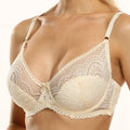 Plus Size Bra New Design Underwear Non-Padded Bralette Women's Floral Lace Bra