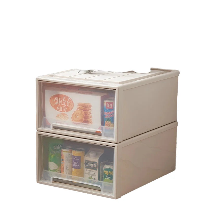 Drawer Type Storage Box Transparent Shoe Box Household Clothes Storage Box