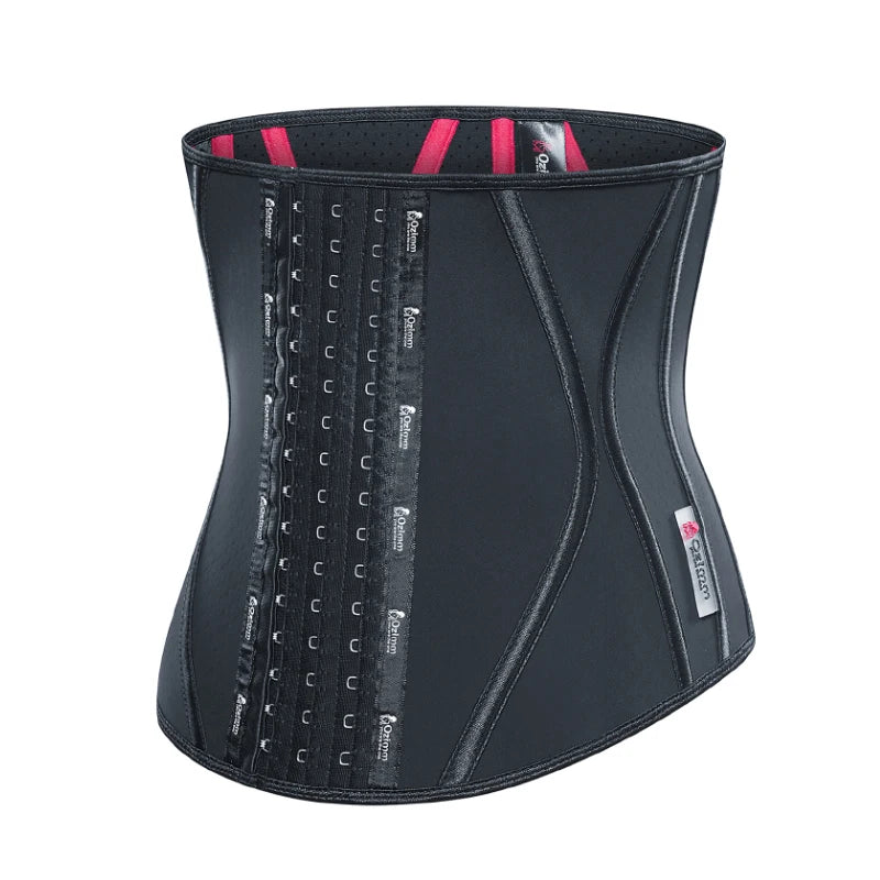 Latex Waist Trainer for Women Corset Cincher Body Shaper Girdle Trimmer