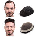 Instock 6X9 7X9 8X10 6X8 7X10 Curt Mono Multiple Sizes Durable Fine Mono Men Wigs Hair System Toupee Human Hair Toupee