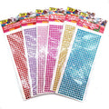 Wholesale 6mm Self-Adhesive Acrylic Gems Strip for Craft Jewel on Diwali Ramadan Graduation Valentine's Day and Thanksgiving