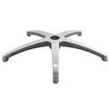 Five Star Bases for Sofa Office Leisure Furniture Modern Metal Aluminum Dental Chair Leg Parts Home Office Hotel Wheels Chrome
