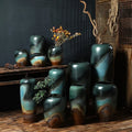 Jingdezhen Wholesale Contemporary Bottle Shaped Large and Small Flower Vase Multi Color Ceramic Floor and Table Vases