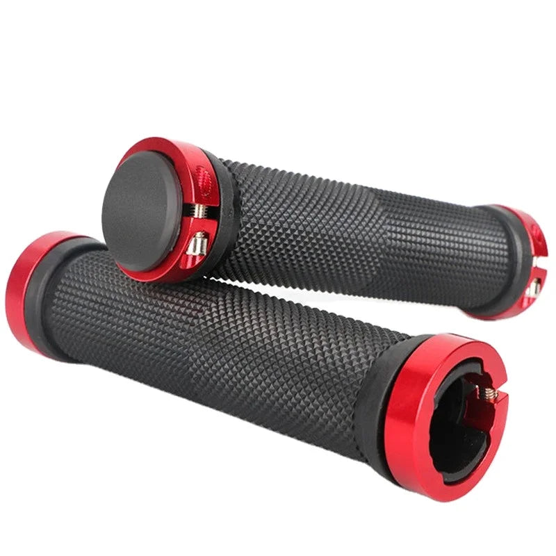 Bike Grip/mountain Bike Handlebar Bike Grip Rubber Comfortable Riding Non-slip and Shock-absorbing Handle Accessories