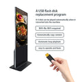 Popular Recommendation 55-inch Independent Indoor Outdoor Totem LCD Advertising Machine 2000 Nits LCD Advertising Display