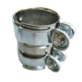 1.65-3.0"Exhaust Pipe Connector Tube Adapter Joiner Sleeve Clamp Tube Pipe Connector Joiner