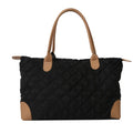 Women Lightweight Quilted Cotton Padded Shoulder Bag Casual Travel Shopper Shoulder Bag Nylon Pace Cotton Down Crossbody Bag