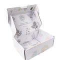 Brown Coated Paper Color Box Simple Plain Mini Size for Small Jewelry Packaging Embossing Glossy Lamination Recycled Materials