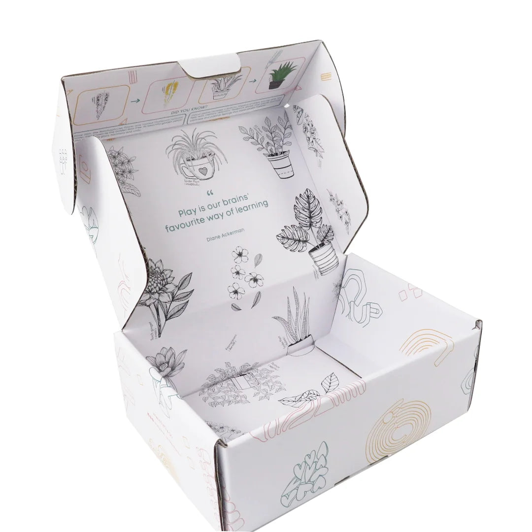 Brown Coated Paper Color Box Simple Plain Mini Size for Small Jewelry Packaging Embossing Glossy Lamination Recycled Materials
