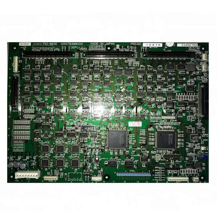Screen PTR 8600M PIO Pcb Circular Board PIO-86XE 100076388V00