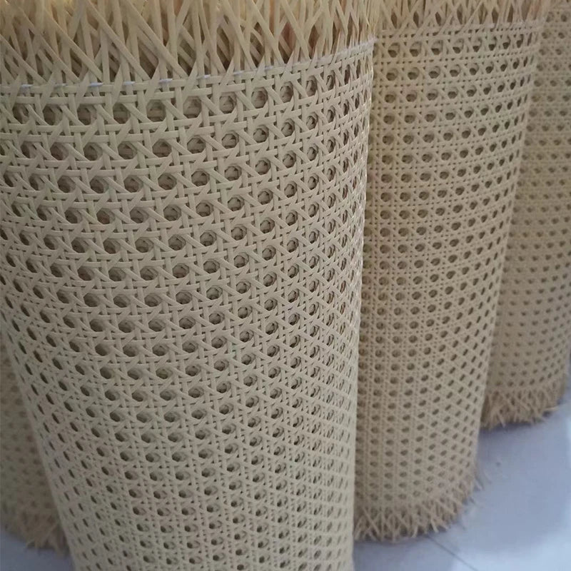 Hot Sale Wardrobe Furniture Raw Material Natural Cane Webbing Rattan Roll