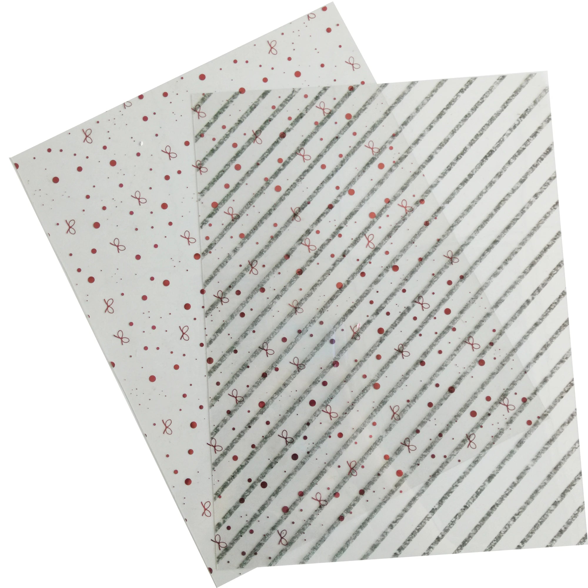 Physical Foiled Acetate Planner Dashboard A4 Paper Sheet for Decorative Scrapbooking