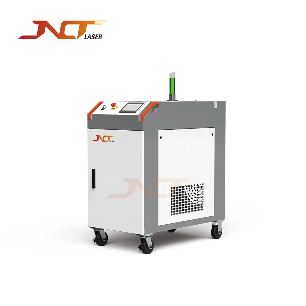 500W High-Power Fiber Laser Cleaning Machine for Mold Car Paint Car Wheels Wood Aluminum with Motor