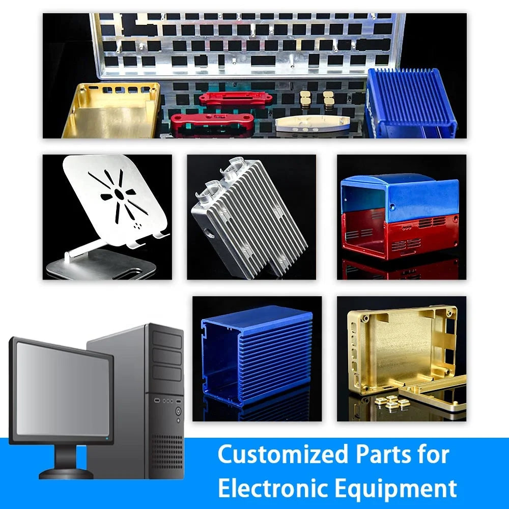 Cnc Machining Custom Manufacturers Plastic Abs Prototype Electronic Aluminum Fabrication Metal Enclosure Pc Case