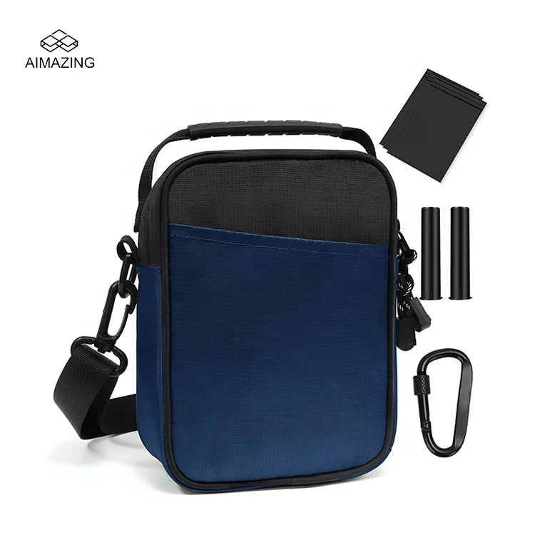 Custom Smell Proof Bag Carbon Lined Odorless Storage Case Smell Proof Stash Travel Bag