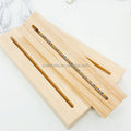 Hot Sale Night Light Wood Desk Lamp Base Led Office Luxury Wooden Night Light Base with Different Colors