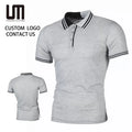 Clearance Sales Custom Logo Men Summer T-Shirts - Bulk Wholesale Casual Short Sleeve Tees Tops for Promotional