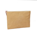 Manufacturer Customised Envelope Bag with Zipper Washable Kraft Paper Bag Portable Storage Bag