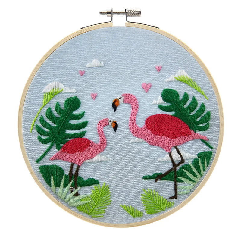 European Elegance DIY 3D Embroidery Material Pack for Beginners Wholesale Ready