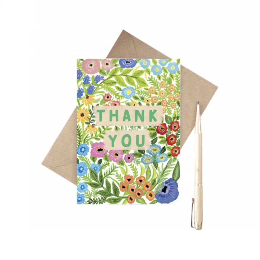KY-C129 Thank You  PaperCard Printing for Different Sizes