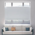 Motorized Top Down Bottom up Shades Cellular Shades Compatible with Alexa Google Motorized Honeycomb Shades